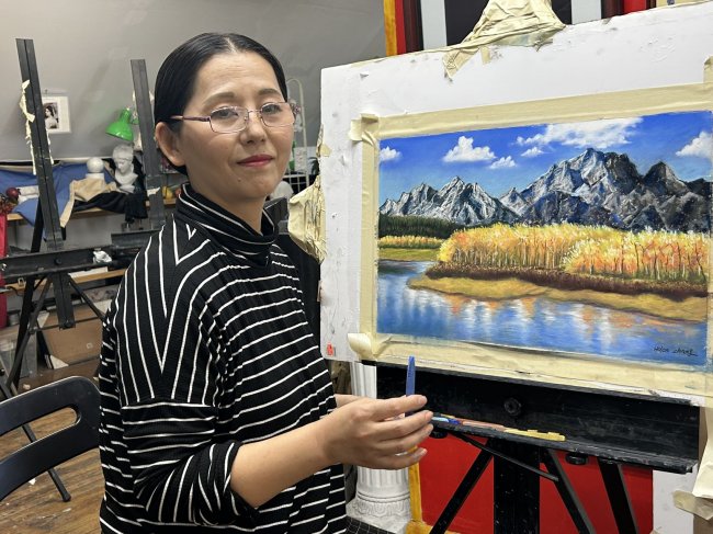 �ʱ��ڶ��� ���Ļ��ƽ�������ʻ滭��ʦ��ͮ����������