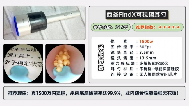 可视耳勺哪个牌子好？用什么掏耳朵最好？掏耳神器推荐不踩坑
