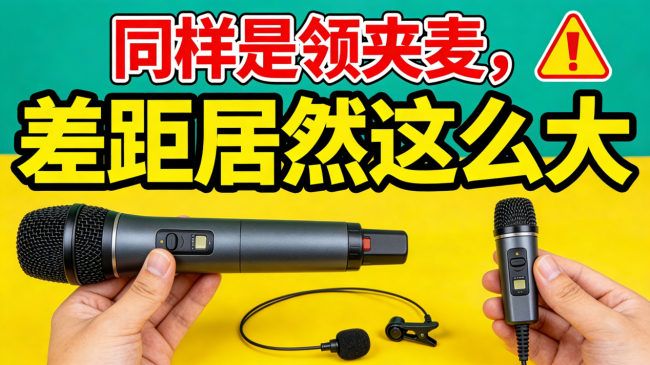 直播领夹麦克风什么牌子好？无线领夹麦克风怎么选？放心入手