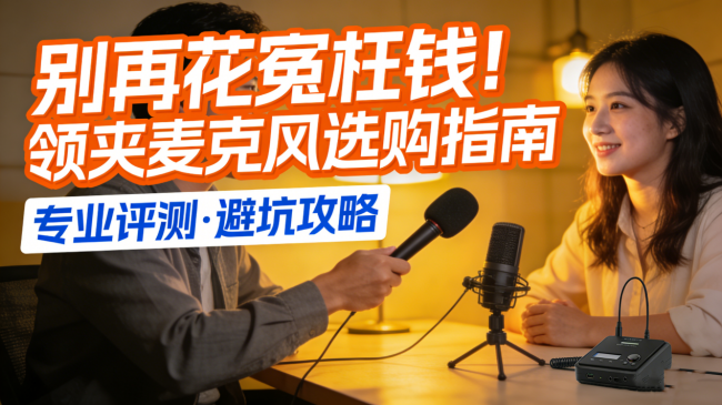 直播用领夹麦克风哪个牌子好？领夹麦克风十大品牌推荐 选购不踩坑