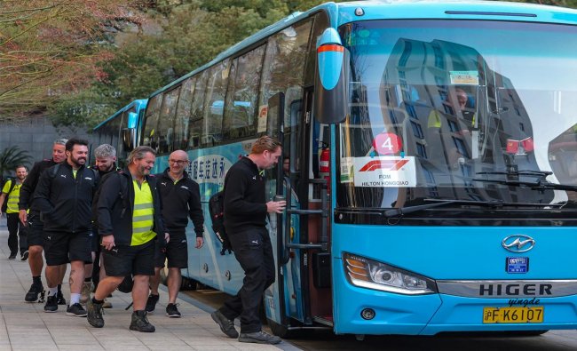 疾速背后，必有笃行！苏州金龙海格新V系圆满护航F1中国大奖赛