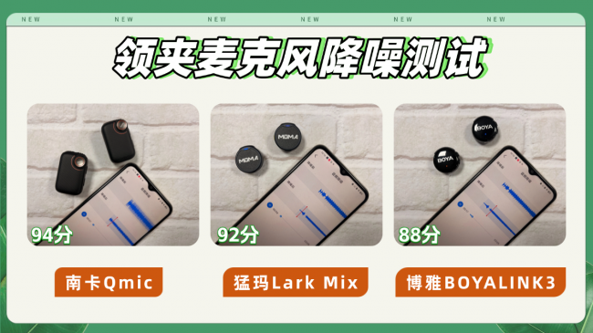 神牛、南卡、猛犸领夹麦可以选吗？如何选择？核心性能测评谁更强