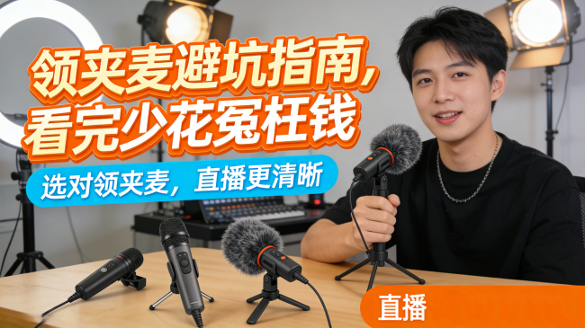 无线领夹麦克风怎么选？麦克风品牌五大排行榜有哪些？2026必看