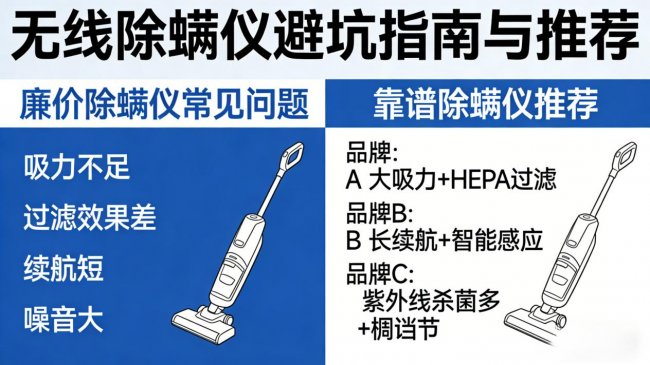 无线除螨仪哪个品牌最好最实用？无线除螨仪排行榜前十名？家用除螨仪排行榜前十名真实体验不踩坑，最新