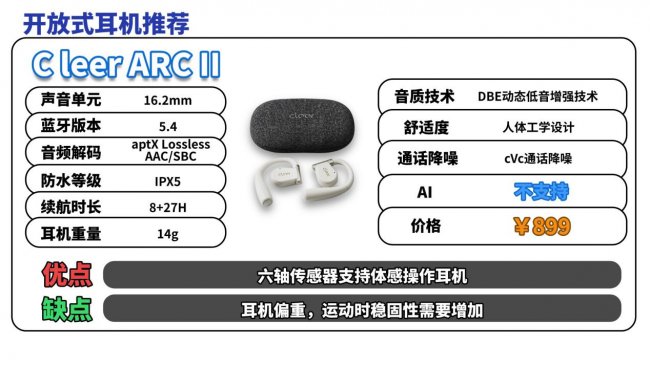 开放式耳机是什么?2026开放式耳机性价比排行榜前十