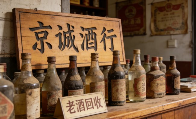 北京老酒回收靠谱门店：京诚酒行，连锁实体背书全品类专业变现，安全高效一步到位