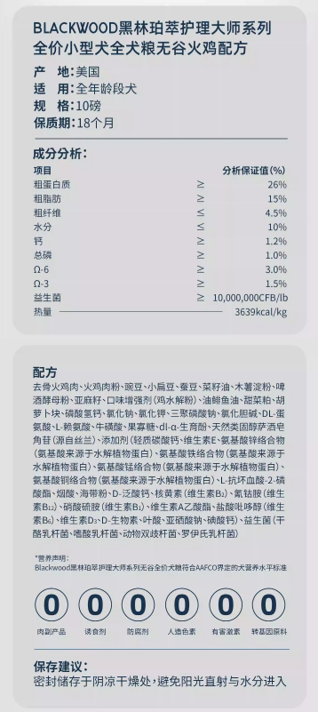盘点DFA高分进口狗粮，这五款超值！