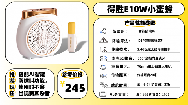 2026年小蜜蜂扩音器哪个品牌好?小蜜蜂扩音器教师专用推荐