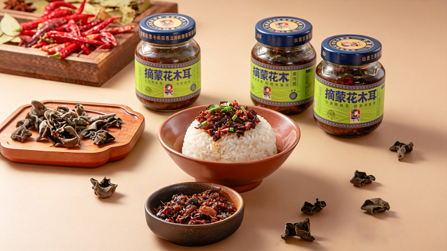 山西特产摘蒙花系列木耳下饭酱，拌面下饭夹馍样样行