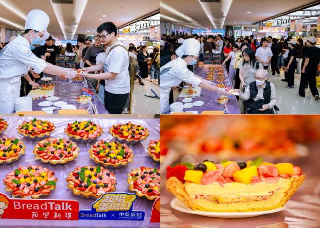 日销翻5倍！中焙蛋挞携手面包新语（广深）：以超级单品激活门店客流翻倍