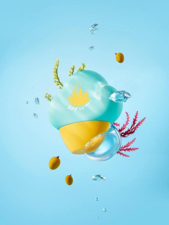 郁美净小云朵防晒霜，孩子无惧日晒自在撒欢！