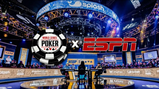 WSOP主赛事暌违数年将于今年7月重返ESPN直播！