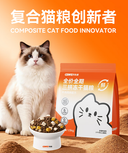 狗粮可以给猫吃吗？实测2026最值得信赖的安全猫粮推荐