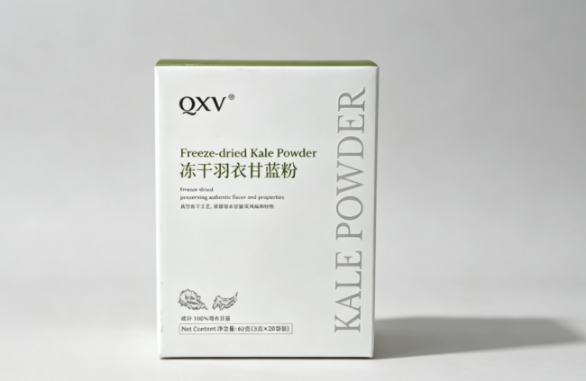 2026年冻干与普通羽衣甘蓝粉对比，高纤无添口感佳款更值得入