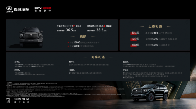 原厂黑化套件+全新骏马红内饰 全新坦克500黑武士正式上市第2张-中国汽车动态网 原厂黑化套件+全新骏马红内饰 全新坦克500黑武士正式上市第2张