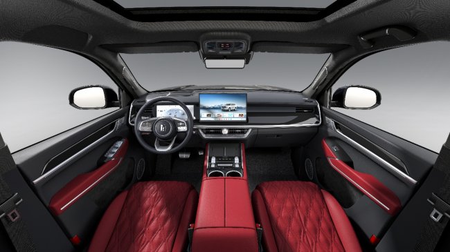 原厂黑化套件+全新骏马红内饰 全新坦克500黑武士正式上市第5张-中国汽车动态网 原厂黑化套件+全新骏马红内饰 全新坦克500黑武士正式上市第5张