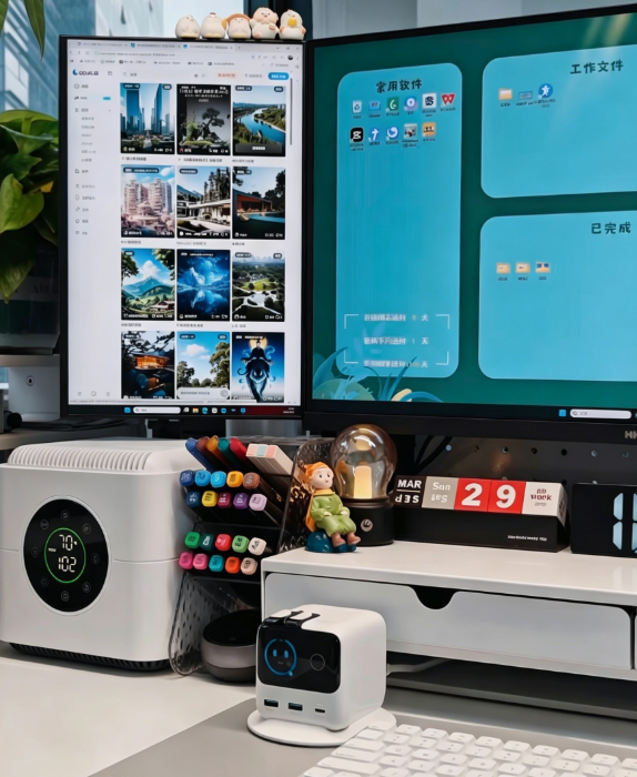 4月职场热门神器？2026高性价比桌面净化器八大机型实测第2张