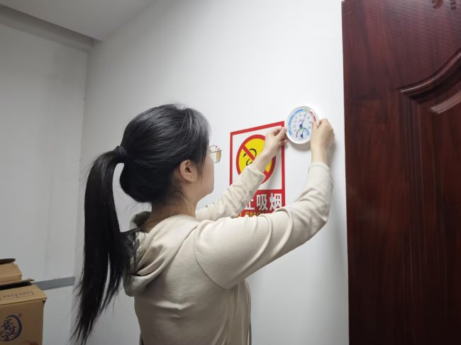 湖北武穴：給倉庫“把脈問診”