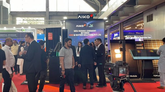 爱旭ABC闪耀巴基斯坦国际太阳能展