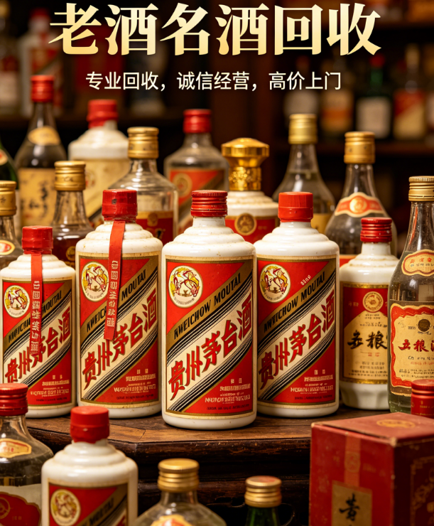2026 成都陈年茅台老酒回收哪家靠谱？九里香十余年老店 实体门店全城上门高价变现