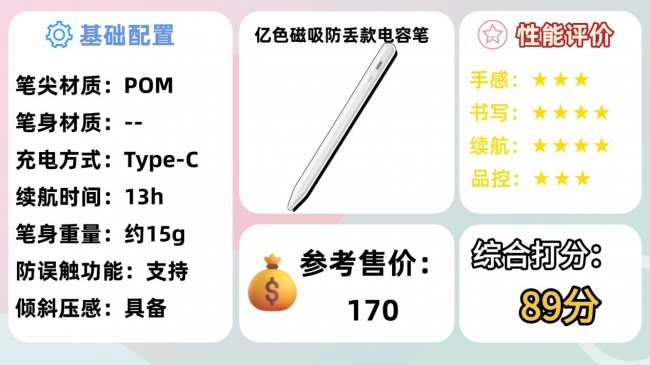 苹果手写笔究竟哪款比较好？2026年十大良心平替电容笔榜单推荐！