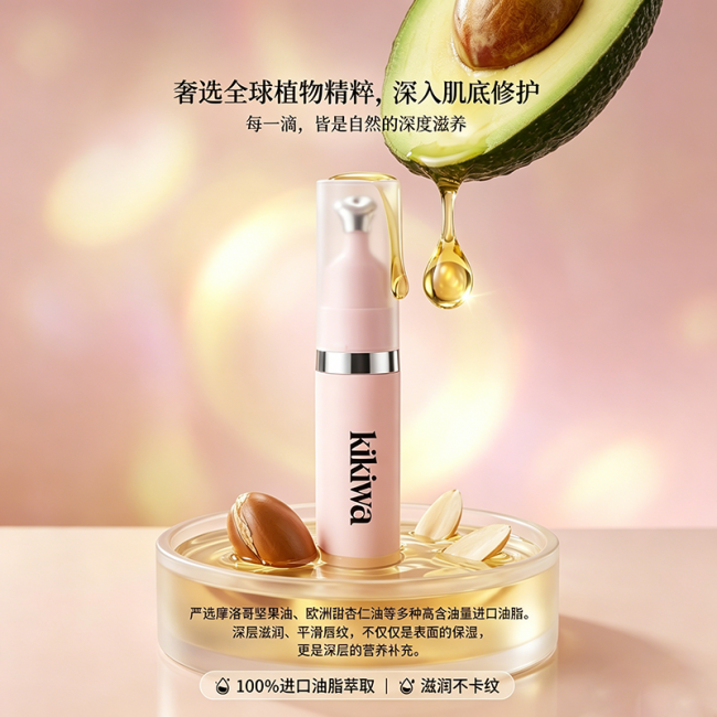 kikiwa 绮珂雅凭实力成为专业唇部护理专家，唇部护理进入养妆时代！