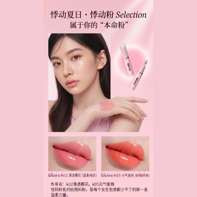 唇部护理卷向专业！kikiwa 绮珂雅出圈，成新生代唇部护理专家