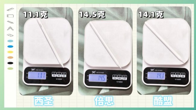 倍思电容笔好用吗？西圣、倍思、酷盟三大热门电容笔深度实测对比！