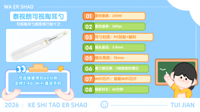 可视挖耳勺神器怎么用？掏耳勺能共用吗？可视掏耳勺好物大推荐