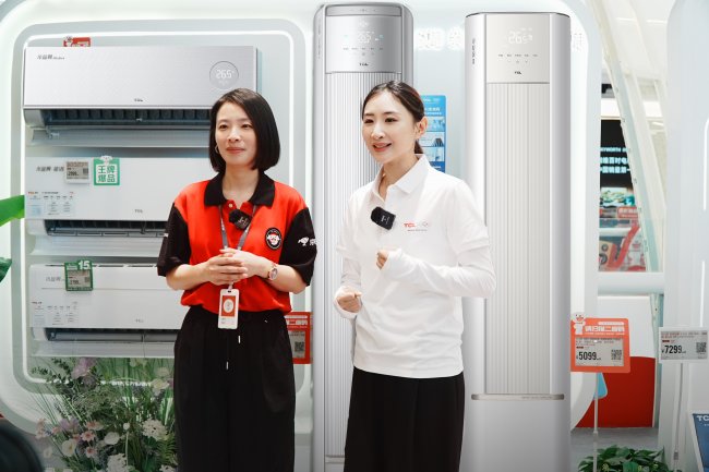奥运冠军何雯娜亲荐，TCL 小蓝翼・全域风 Pro AI 健康舒适空调凭实力圈粉