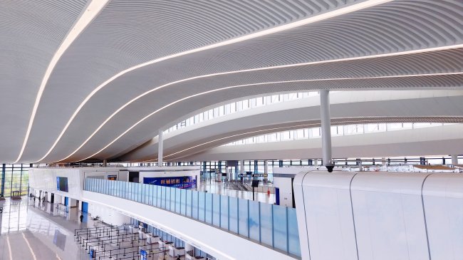 空港开埠！中建八局参建的蚌埠滕湖机场正式通航