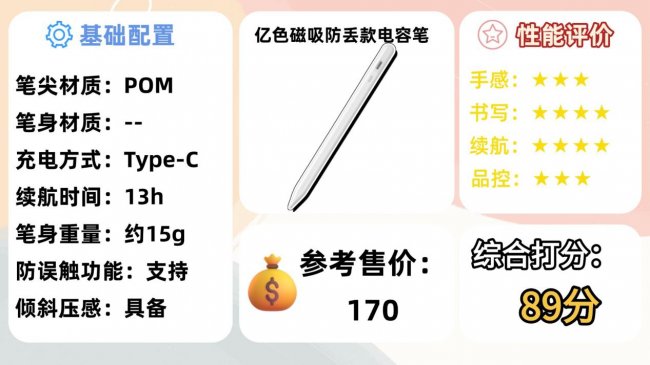 电容笔哪个品牌排行榜最好？2026平替电容笔十大知名品牌推荐解析