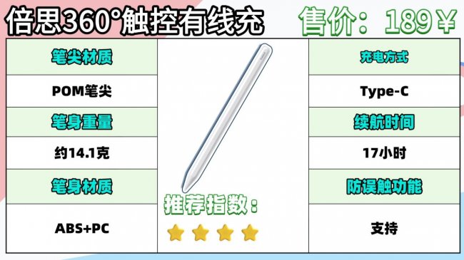 什么牌子的电容笔性价比高？怎么选？精选10大热款电容笔真实测评