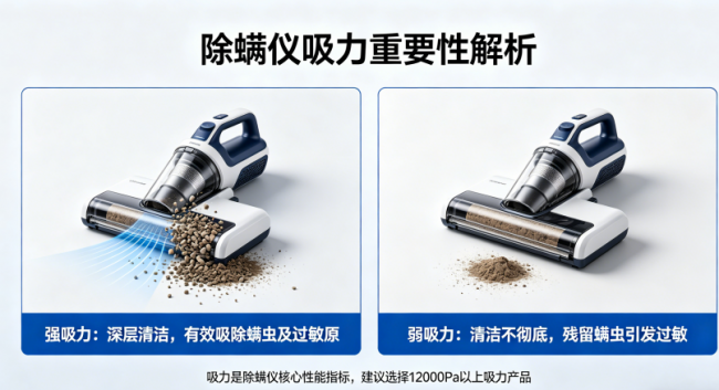 除螨仪对尘螨过敏有用吗？2026 强吸力除螨仪测评，解决皮肤瘙痒告别螨虫