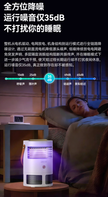 纯物理方案强势走红！希亦灭蚊灯引领安心灭蚊新标准