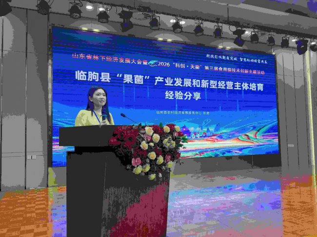 科技引领新质突破 智慧驱动绿富共赢 山东省林下经济及食用菌技术创新大会在德州召开
