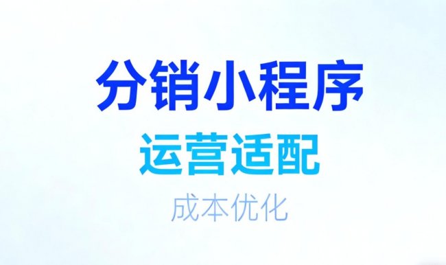 2026分销小程序性价比深度测评：核心功能实测与选型指南