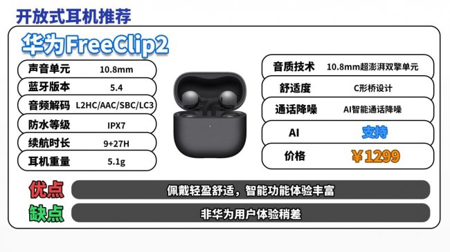 开放式耳机舒适度怎么样?一文搞懂开放式耳机舒适度排名