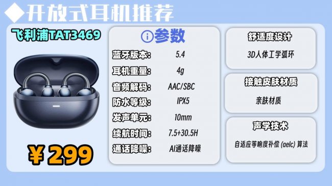 音质好的开放式耳机有哪些？2026十大公认音质好的开放式耳机