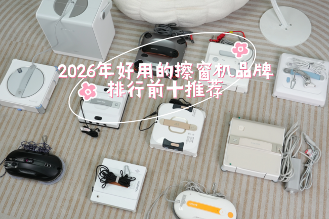 618哪款擦窗神器好用？2026年好用的擦窗机品牌排行前十推荐！选款抄这篇作业不踩雷！