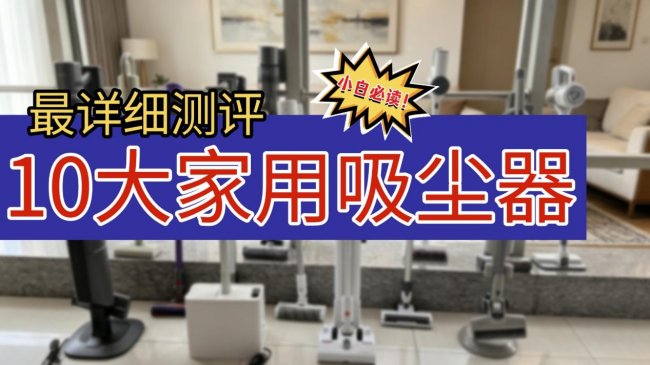 618选哪种吸尘器好用又实用?家用吸尘器怎么挑选适合?希亦/米家/戴森等吸尘器推荐10大品牌,起底背后真相!