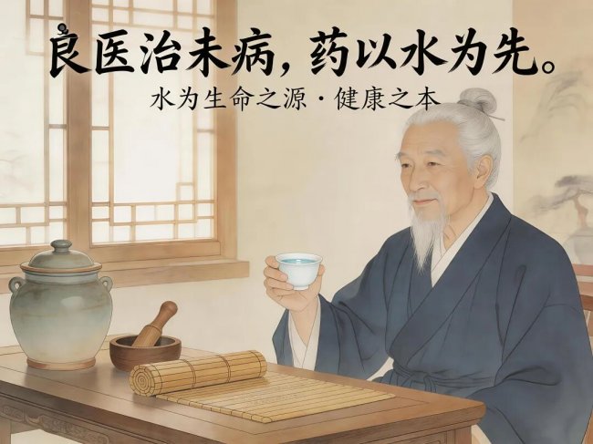 王浩院士提出国民饮水愿景喝水三阶段：安全、健康、功能