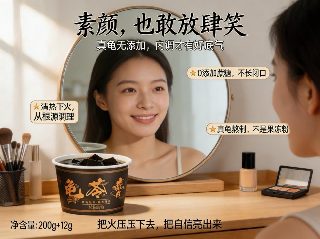福伦堂妆食同源养颜新解：从传统龟苓膏到精细焕活肌龄方案