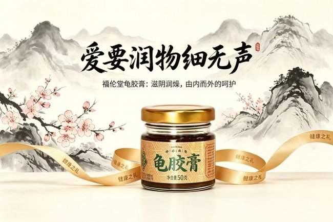 福伦堂妆食同源养颜新解：从传统龟苓膏到精细焕活肌龄方案