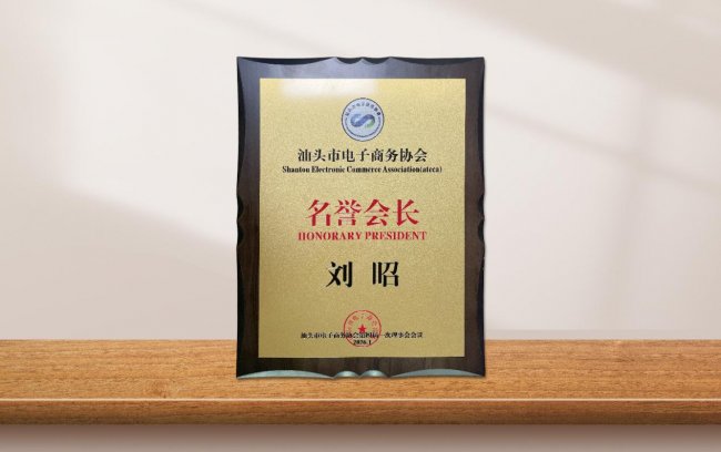 叮当猫集团董事长刘昭当选汕头市电子商务协会名誉会长