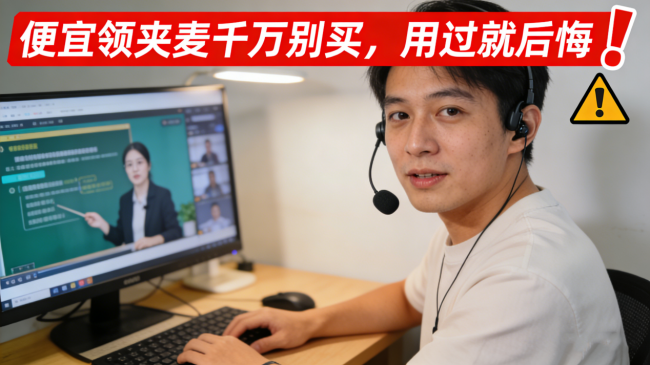 领夹麦克风哪款好？领夹麦克风好用吗？值得买吗？选购速阅！