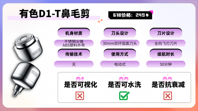 鼻毛修剪器用处大吗?鼻毛修剪器该不该用?口碑最好的鼻毛器推荐