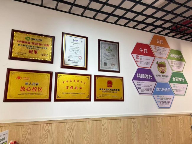 树人托管(全国第1679分点)荣获2026年度赣州市首届《最具口碑托管中心》评选活动冠军
