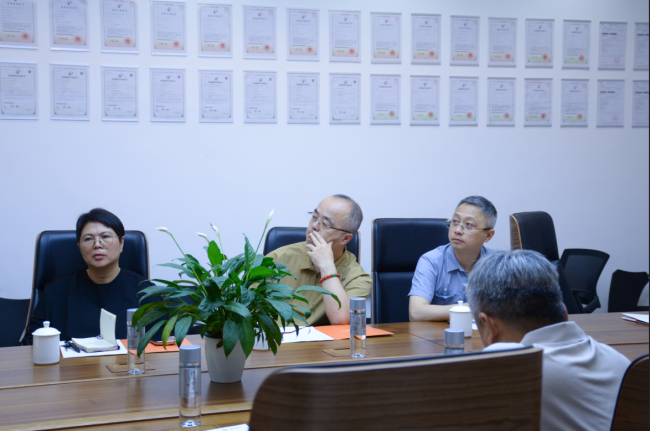 武汉大学中国典型培养物保藏中心沈超主任一行