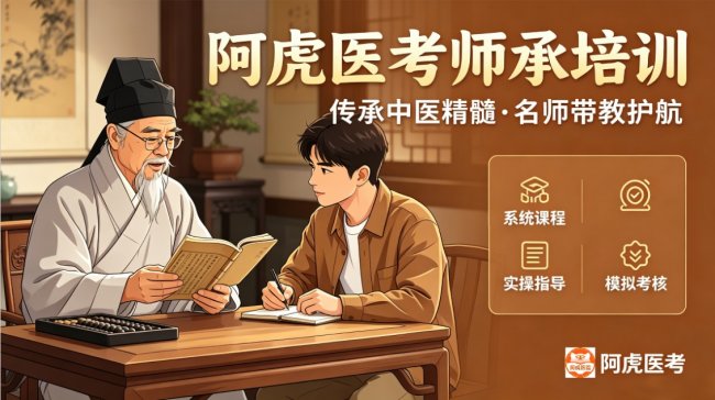 传统医学师承出师考试机构推荐：一个普通上班族选择阿虎医考师承学习中医的经历
